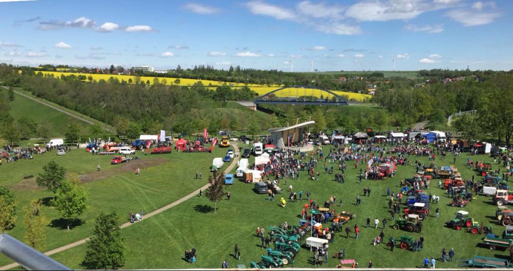 1. Mai 2018 10. Traktortreffen in Ronneburg Neue Landschaft